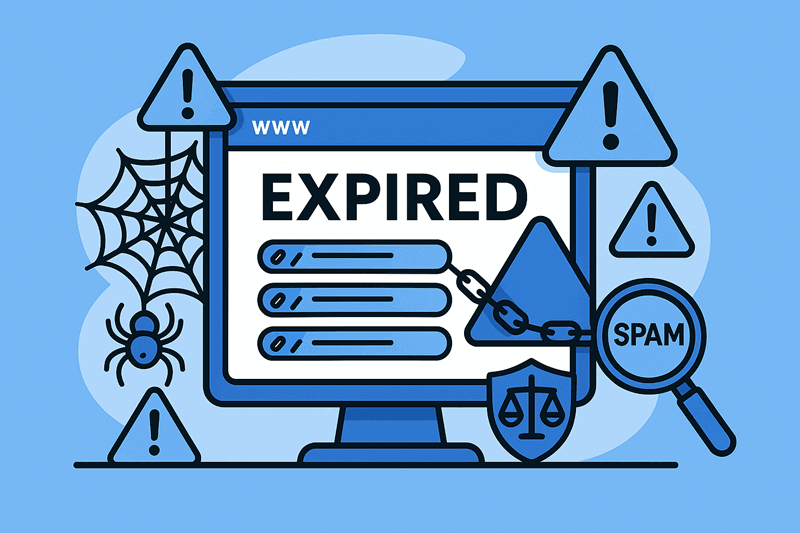 Expired Domain Risk Alert